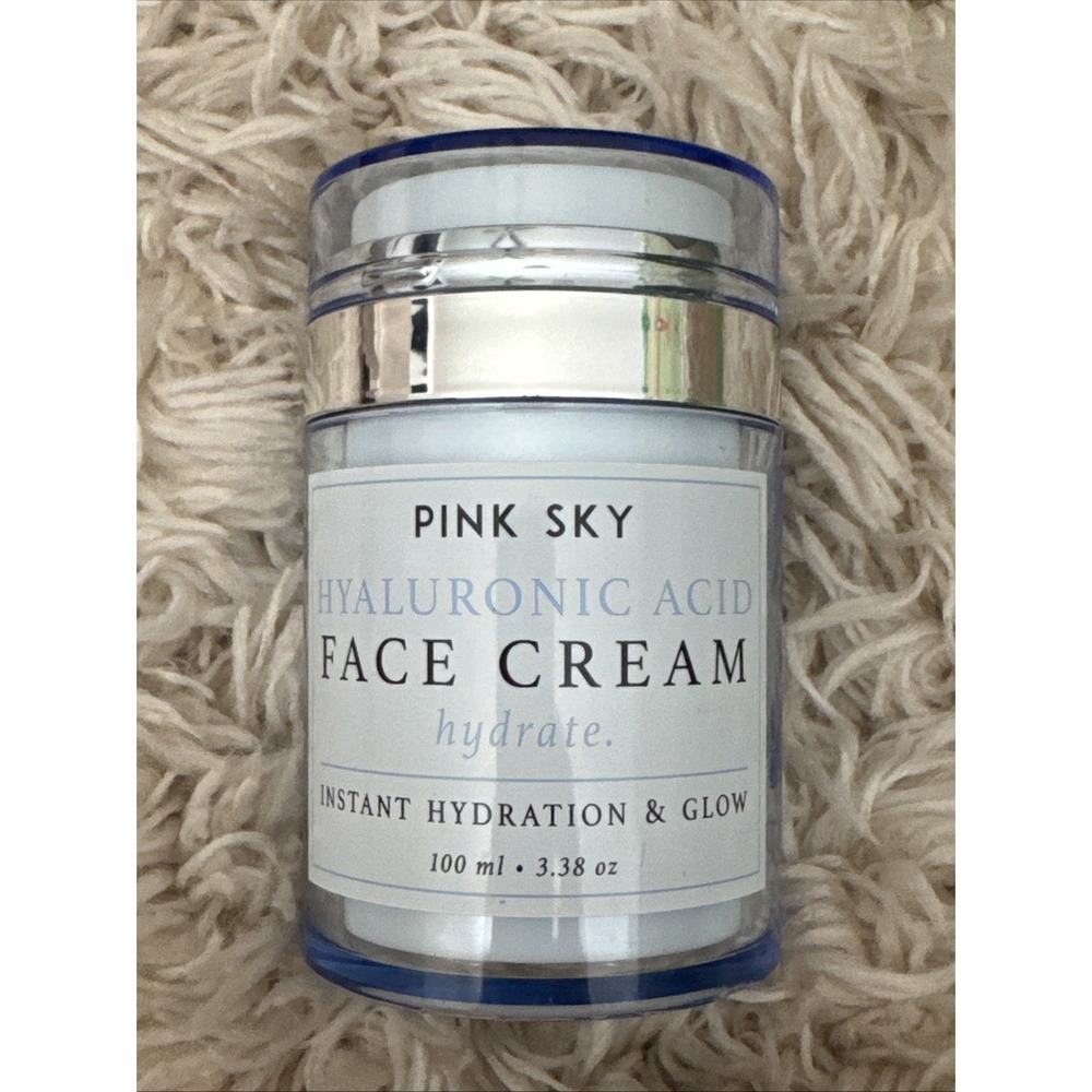 Pink Sky Hyaluronic Acid Face Cream Hydrate Instant hydration & glow / 3.38 oz